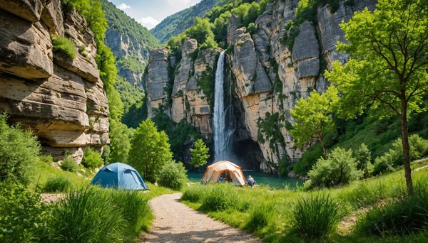 Itinéraire nature : découvrir les gorges de l'aveyron en camping