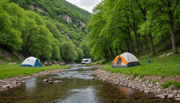 Camping au cœur des gorges de l'aveyron : un guide nature